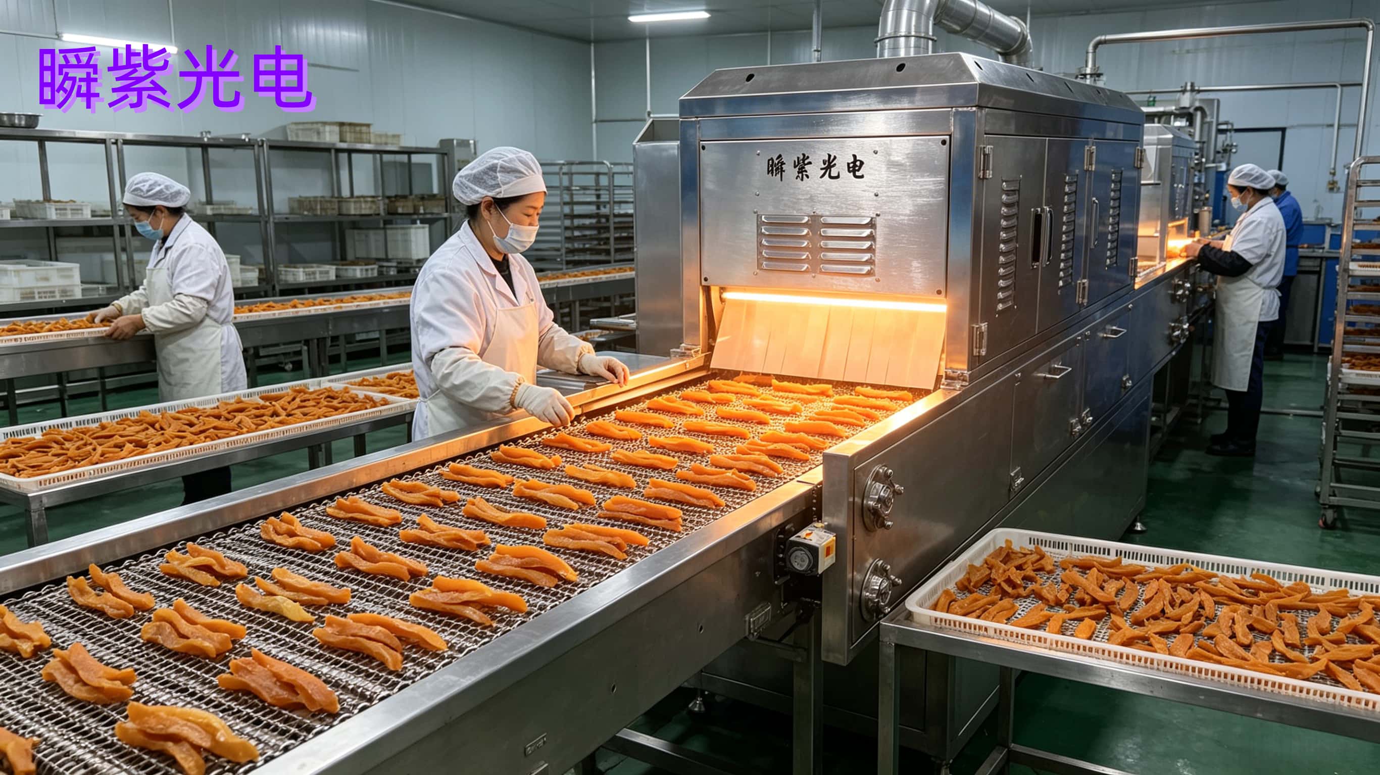 脉冲光非冷杀菌技术落地地瓜干加工，破解果干储运霉变难题